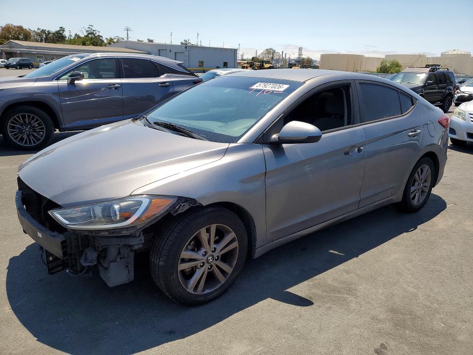 2017 Hyundai Elantra მანქანა იყიდება აუქციონზე, vin: KMHD84LF9HU164462, აუქციონის ნომერი: 57927026