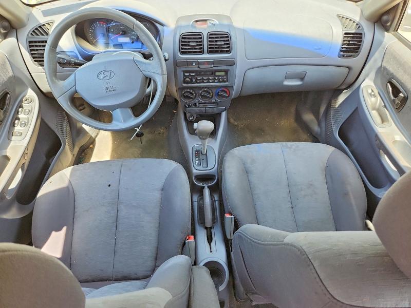 55887966 :رقم المزاد ، KMHCG45C04U572411 vin ، 2004 Hyundai Accent مزاد بيع