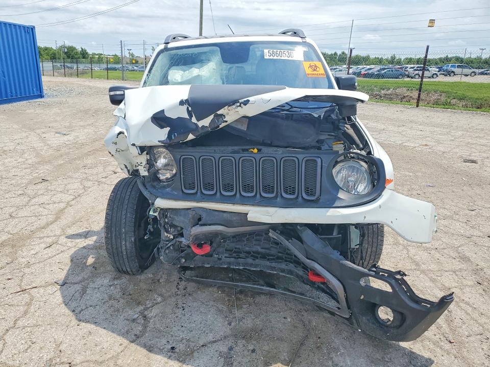 2015 Jeep Renegade მანქანა იყიდება აუქციონზე, vin: ZACCJBCTXFPB27563, აუქციონის ნომერი: 58605306