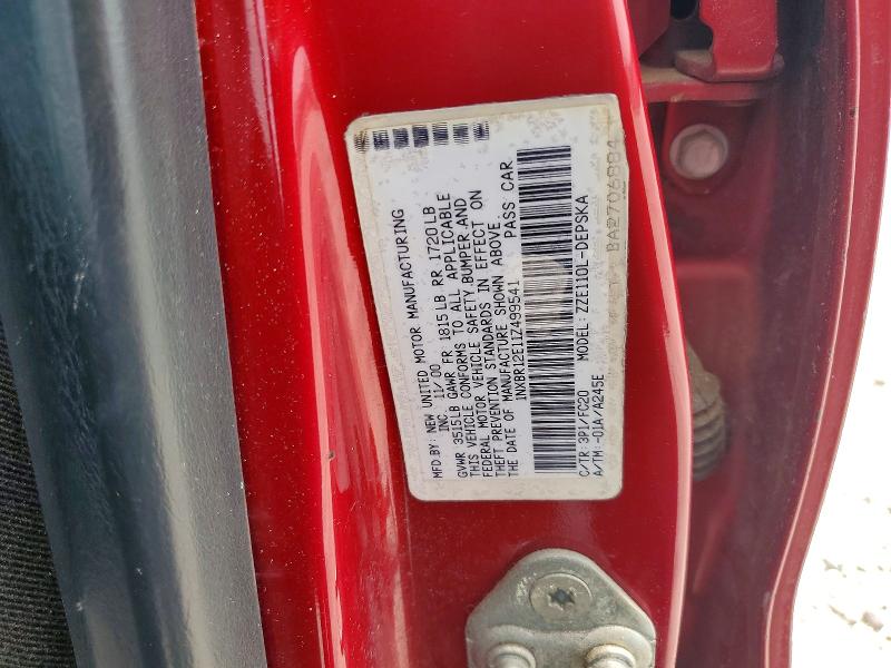 Продажа на аукционе авто 2001 Toyota Corolla, vin: 1NXBR12E11Z499541, номер лота: 59073726