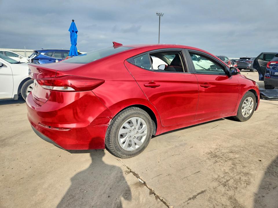 55937476 :رقم المزاد ، KMHD74LF5HU391554 vin ، 2017 Hyundai Elantra مزاد بيع
