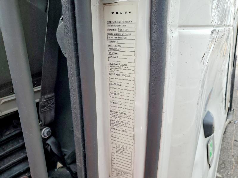 54105946 :رقم المزاد ، 4V4NC9EH2SN671695 vin ، 2025 Volvo Vn مزاد بيع