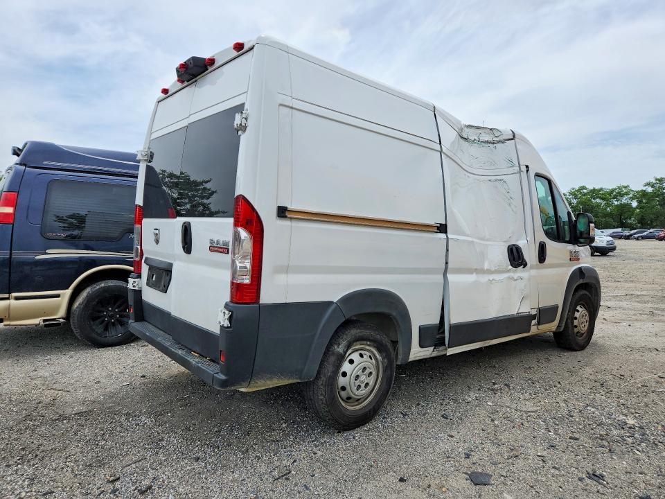 56478776 :رقم المزاد ، 3C6TRVBG1KE519912 vin ، 2019 Ram Promaster 1500 مزاد بيع
