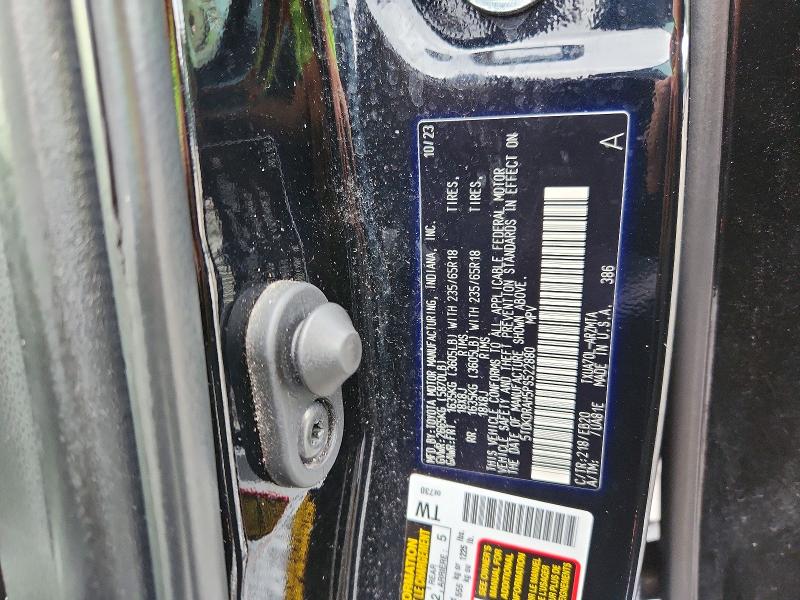 Продаж на аукціоні авто 2023 Toyota Highlander, vin: 5TDKDRAH5PS522880, номер лоту: 57426026