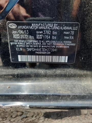 Продаж на аукціоні авто 2013 Hyundai Elantra, vin: 5NPDH4AE3DH273941, номер лоту: 57744876