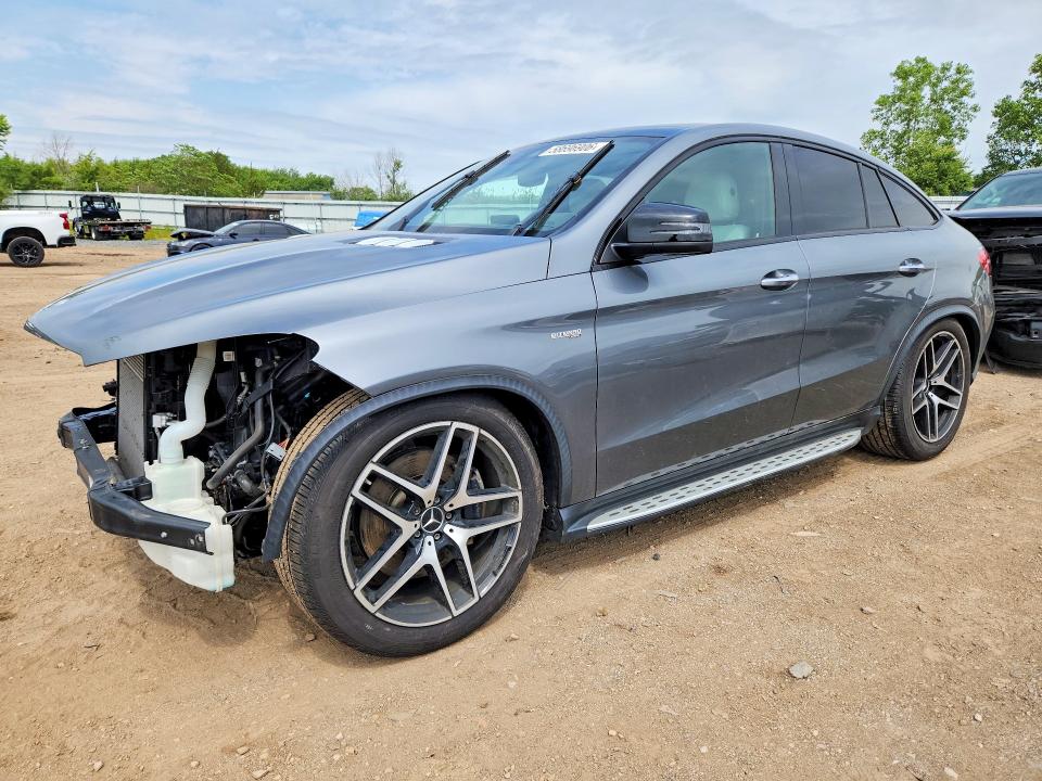 58696906 :رقم المزاد ، 4JGED6EB1KA134452 vin ، 2019 Mercedes-benz Gle Coupe مزاد بيع