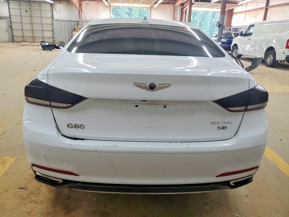 Продаж на аукціоні авто 2018 Genesis G80, vin: KMHGN4JE5JU284653, номер лоту: 58534726