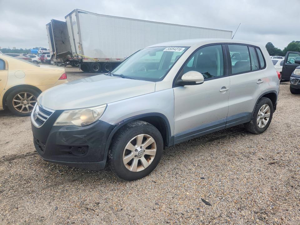 2009 Volkswagen Tiguan მანქანა იყიდება აუქციონზე, vin: WVGAV75N09W527156, აუქციონის ნომერი: 55054316