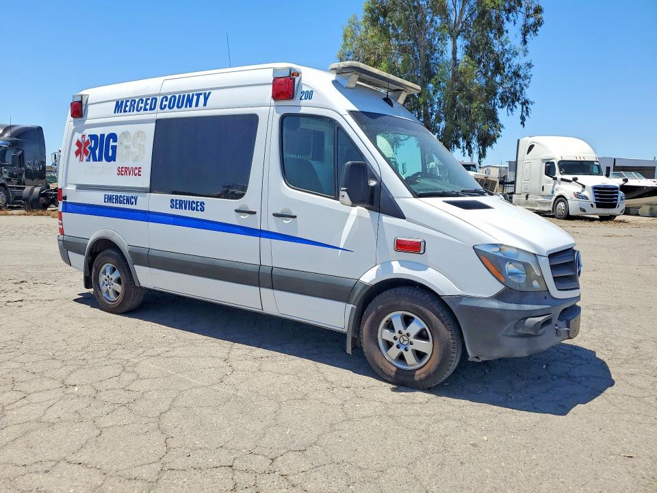 56861776 :رقم المزاد ، WDAPE7CD8HP412907 vin ، 2017 Mercedes-benz Sprinter مزاد بيع