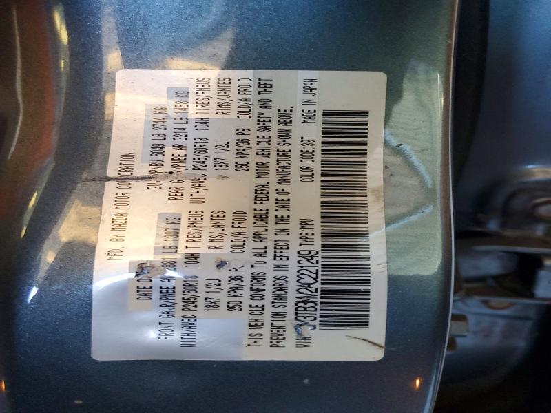 57585686 :رقم المزاد ، JM3TB3MV2A0221249 vin ، 2010 Mazda Cx-9 مزاد بيع