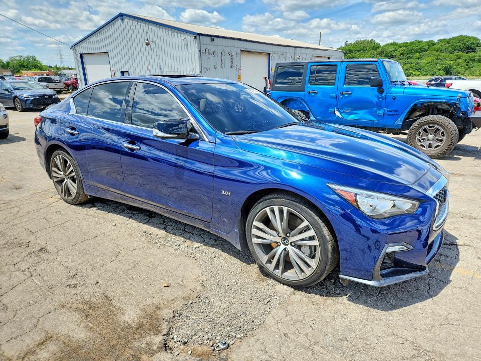 2020 Infiniti Q50 მანქანა იყიდება აუქციონზე, vin: JN1EV7AR3LM251429, აუქციონის ნომერი: 57067446