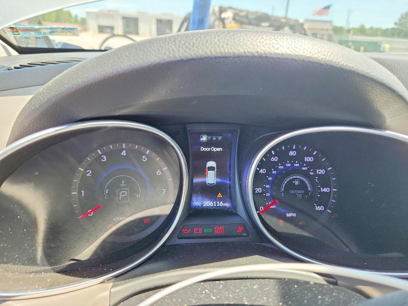 2014 Hyundai Santa Fe მანქანა იყიდება აუქციონზე, vin: KM8SR4HF8EU038523, აუქციონის ნომერი: 56345846