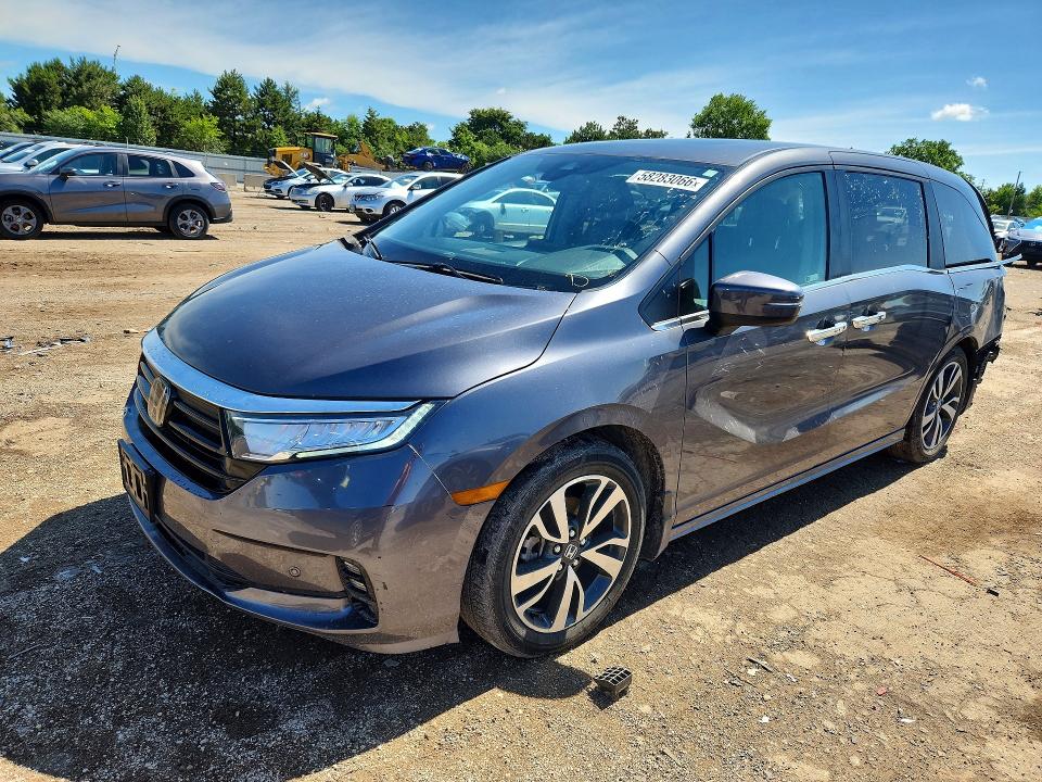 2023 Honda Odyssey მანქანა იყიდება აუქციონზე, vin: 5FNRL6H84PB058832, აუქციონის ნომერი: 58283066
