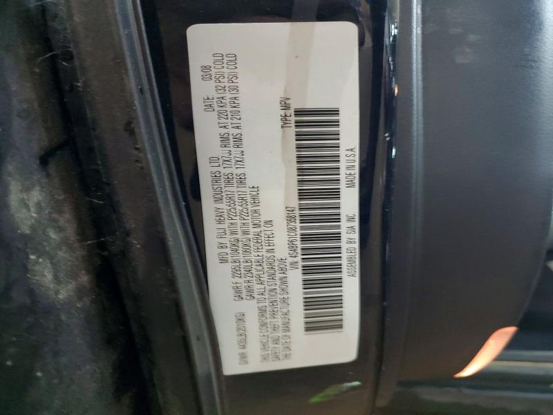 Продаж на аукціоні авто 2008 Subaru Outback, vin: 4S4BP61C087358147, номер лоту: 58198386