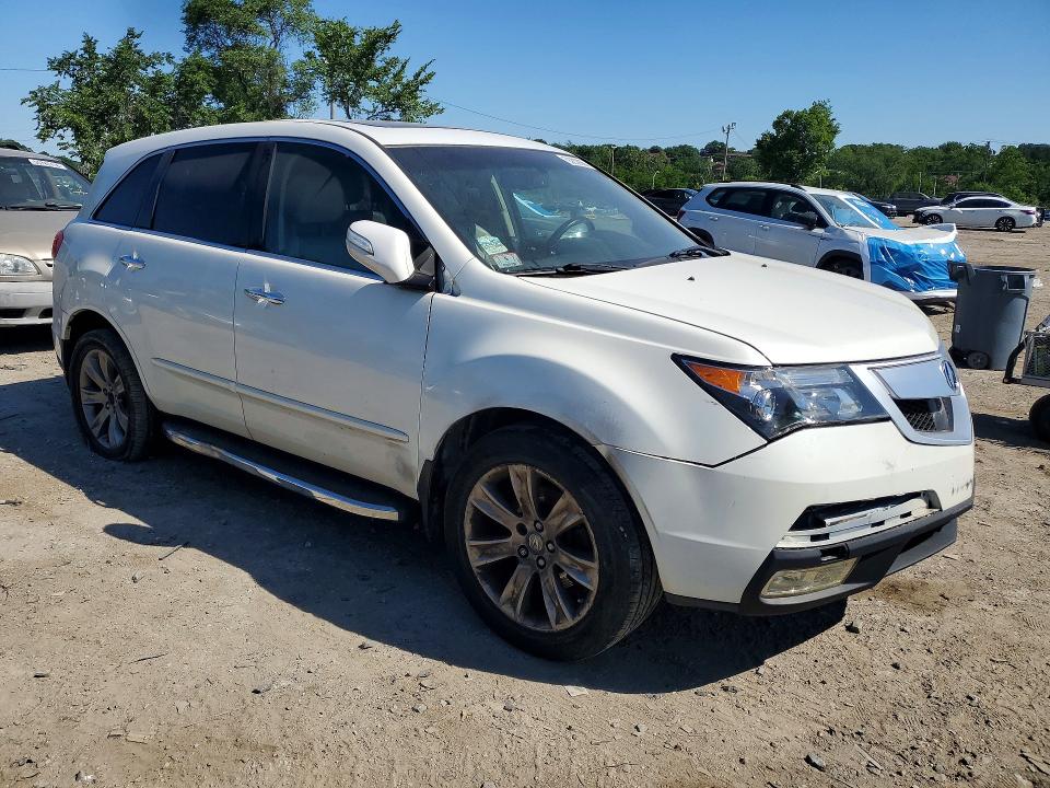 55839066 :رقم المزاد ، 2HNYD2H55BH519539 vin ، 2011 Acura Mdx مزاد بيع