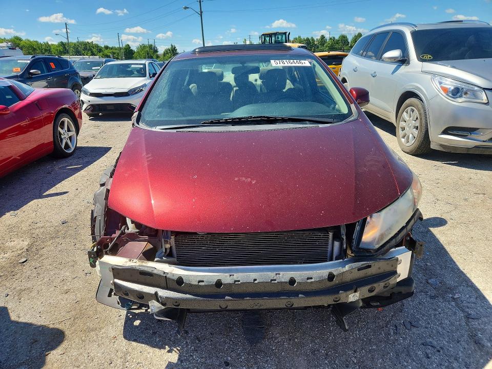 57816446 :رقم المزاد ، 19XFB2F9XCE045125 vin ، 2012 Honda Civic مزاد بيع