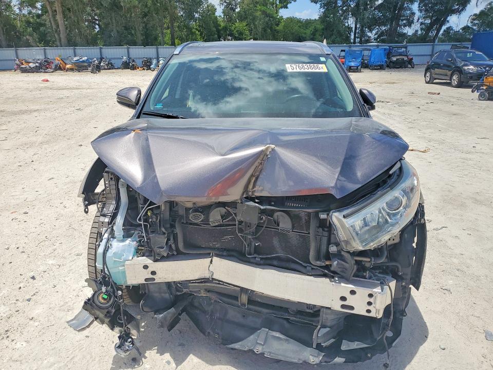 2015 Toyota Highlander Hybrid მანქანა იყიდება აუქციონზე, vin: 5TDDCRFH8FS008489, აუქციონის ნომერი: 57683886