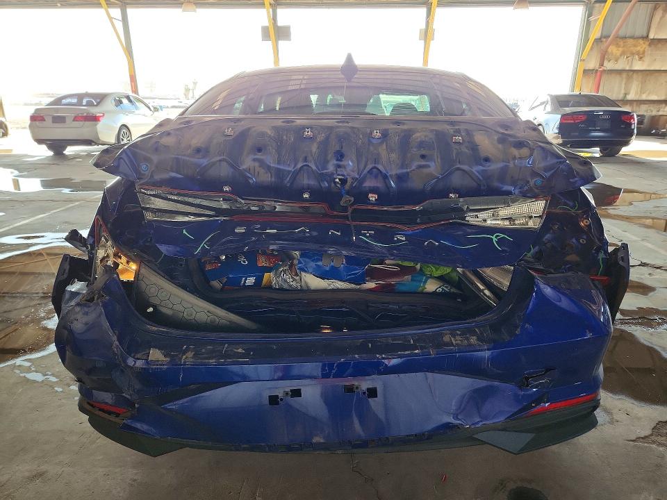 2022 Hyundai Elantra მანქანა იყიდება აუქციონზე, vin: KMHLM4AG4NU321927, აუქციონის ნომერი: 56347296