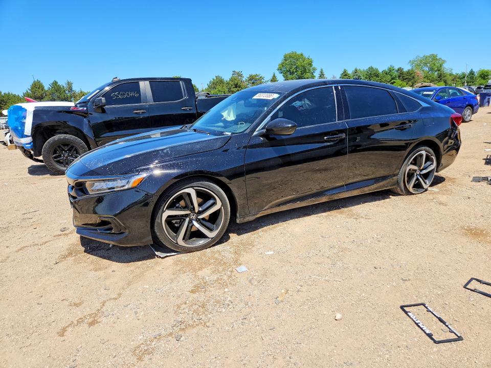 2022 Honda Accord მანქანა იყიდება აუქციონზე, vin: 1HGCV1F38NA106947, აუქციონის ნომერი: 55372086