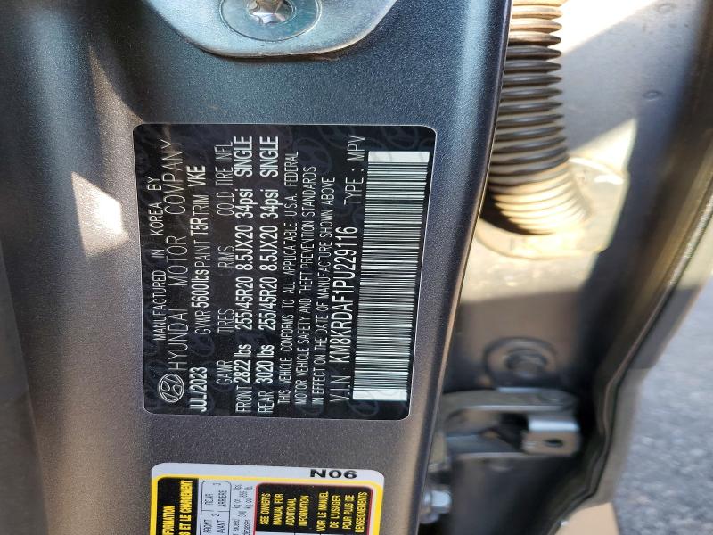 56670726 :رقم المزاد ، KM8KRDAF1PU229116 vin ، 2023 Hyundai Ioniq 5 مزاد بيع