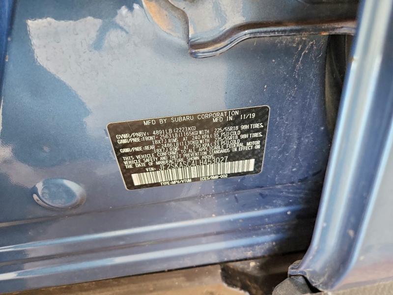 Продажа на аукционе авто 2020 Subaru Forester, vin: JF2SKASC4LH453027, номер лота: 56275206