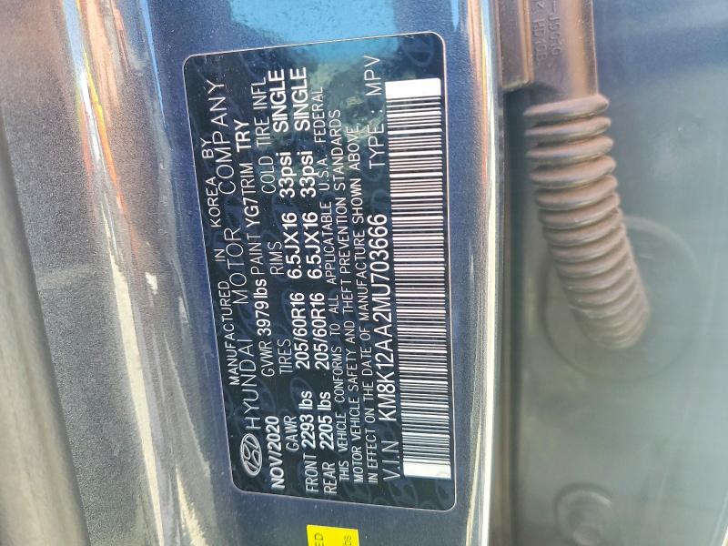 Продажа на аукционе авто 2021 Hyundai Kona, vin: KM8K12AA2MU703666, номер лота: 56713846