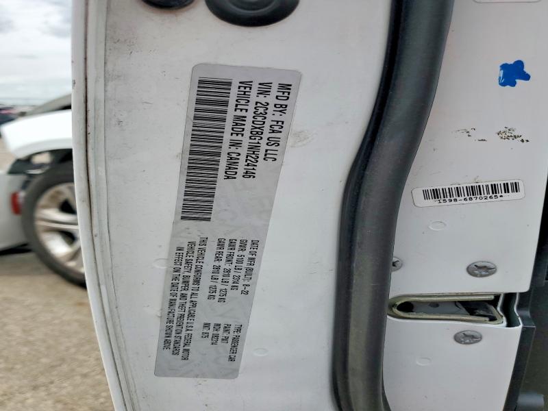 Aukcja sprzedaży 2022 Dodge Charger, vin: 2C3CDXBG1NH224146, numer aukcji: 58962406