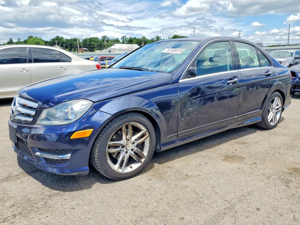 Auction sale of the 2012 Mercedes-benz C, vin: WDDGF8BB2CF861259, lot number: 57498076