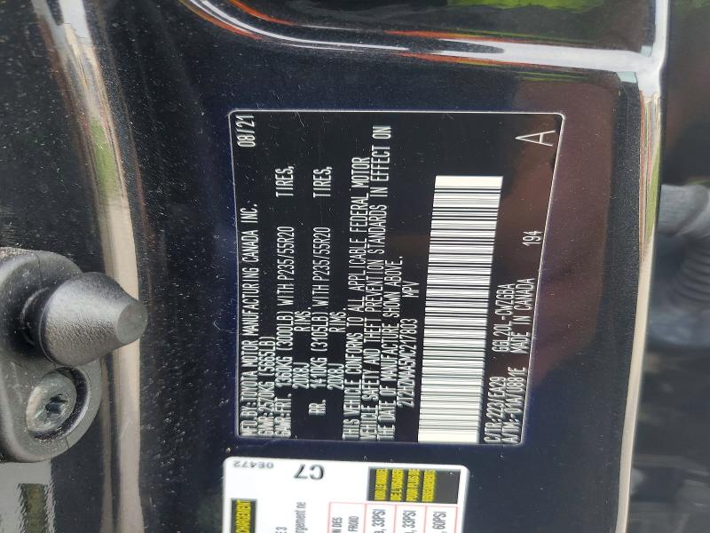 Aukcja sprzedaży 2021 Lexus Rx, vin: 2T2HZMAA5MC217803, numer aukcji: 56135696