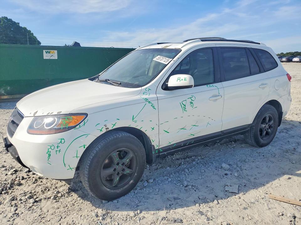 Auction sale of the 2007 Hyundai Santa Fe, vin: 5NMSG13DX7H121699, lot number: 55707126