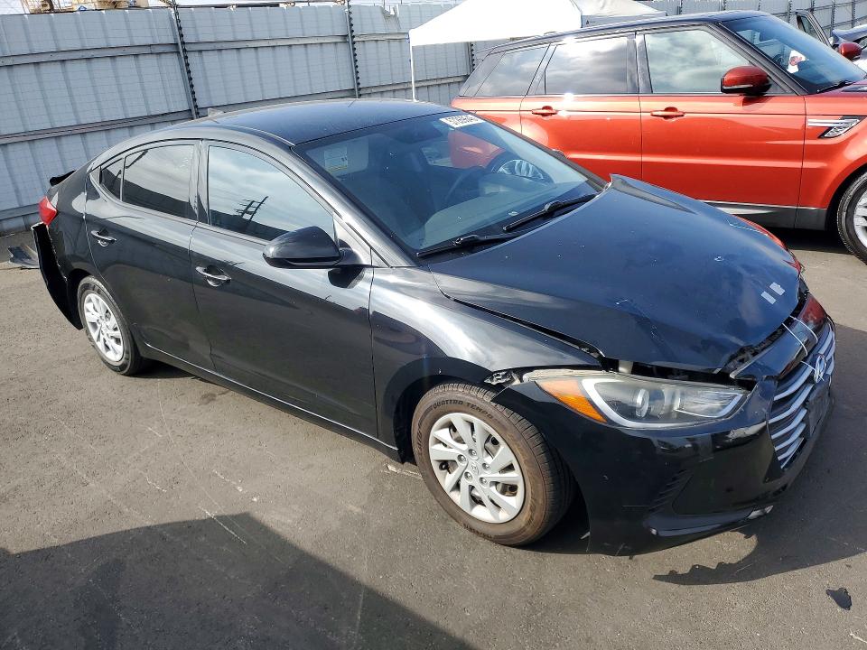 57269646 :رقم المزاد ، 5NPD74LF9HH091806 vin ، 2017 Hyundai Elantra مزاد بيع