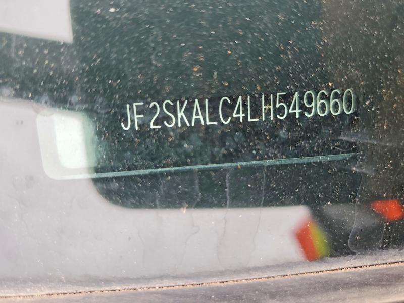 57403856 :رقم المزاد ، JF2SKALC4LH549660 vin ، 2020 Subaru Forester مزاد بيع