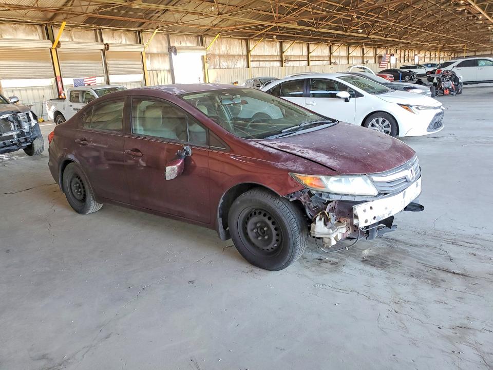 2012 Honda Civic მანქანა იყიდება აუქციონზე, vin: 2HGFB2F50CH531588, აუქციონის ნომერი: 56710646
