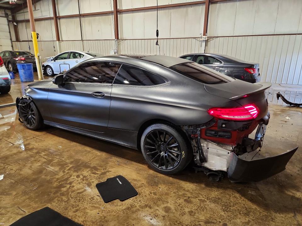 56870346 :رقم المزاد ، WDDWJ4KB4HF362408 vin ، 2017 Mercedes-benz C مزاد بيع