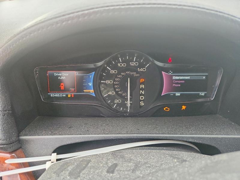 57733166 :رقم المزاد ، 2LMDJ8JK3FBL25455 vin ، 2015 Lincoln Mkx مزاد بيع