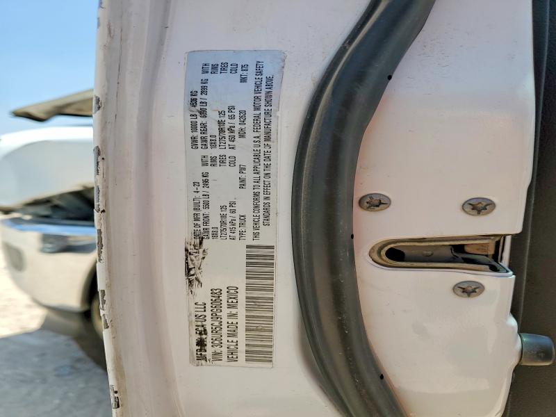 2023 Ram 2500 მანქანა იყიდება აუქციონზე, vin: 3C6UR5CJ9PG606483, აუქციონის ნომერი: 57865526
