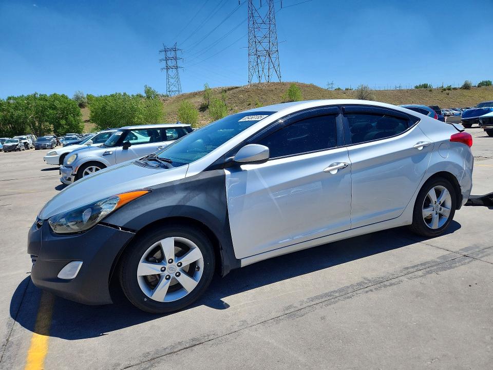85458185 :رقم المزاد ، 5NPDH4AE1DH420760 vin ، 2013 Hyundai Elantra مزاد بيع