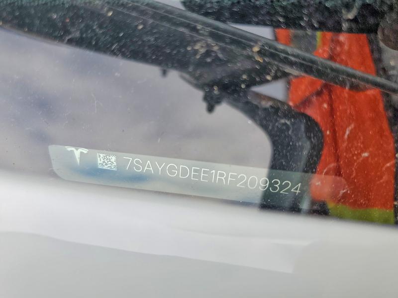 Aukcja sprzedaży 2024 Tesla Model Y, vin: 7SAYGDEE1RF209324, numer aukcji: 56499626