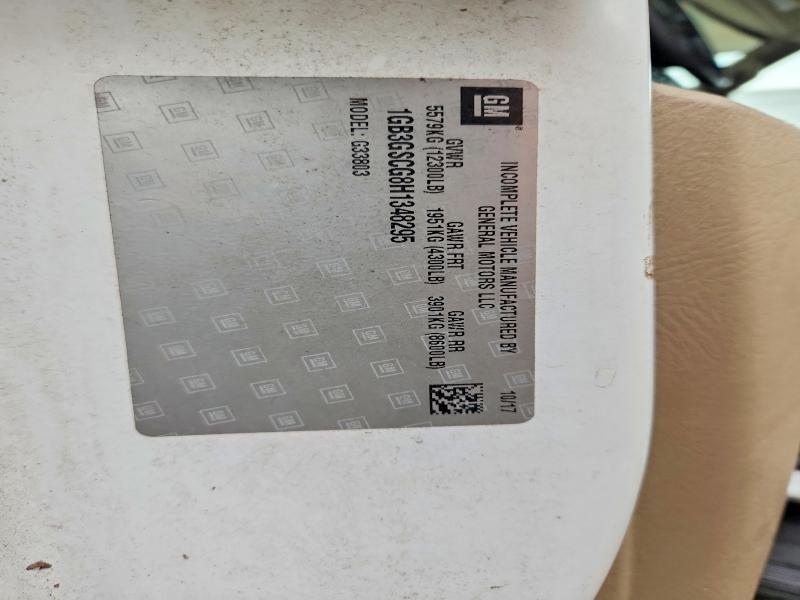58359026 :رقم المزاد ، 1GB3GSCG8H1348295 vin ، 2019 Thor Motorhome مزاد بيع