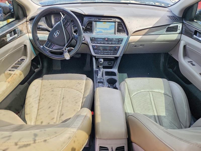 55847826 :رقم المزاد ، 5NPE34AF4FH043100 vin ، 2015 Hyundai Sonata مزاد بيع