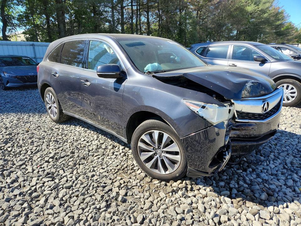 Продажа на аукционе авто 2016 Acura Mdx, vin: 5FRYD4H42GB036370, номер лота: 55944476