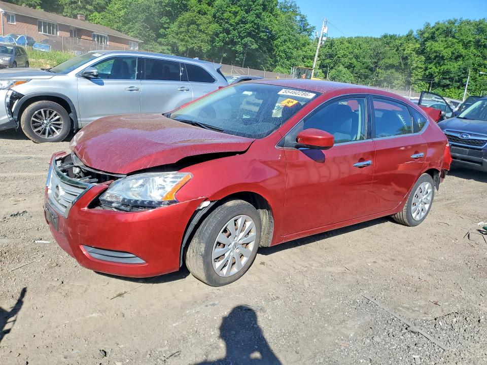 Продаж на аукціоні авто 2015 Nissan Sentra, vin: 3N1AB7AP0FL690043, номер лоту: 55460286