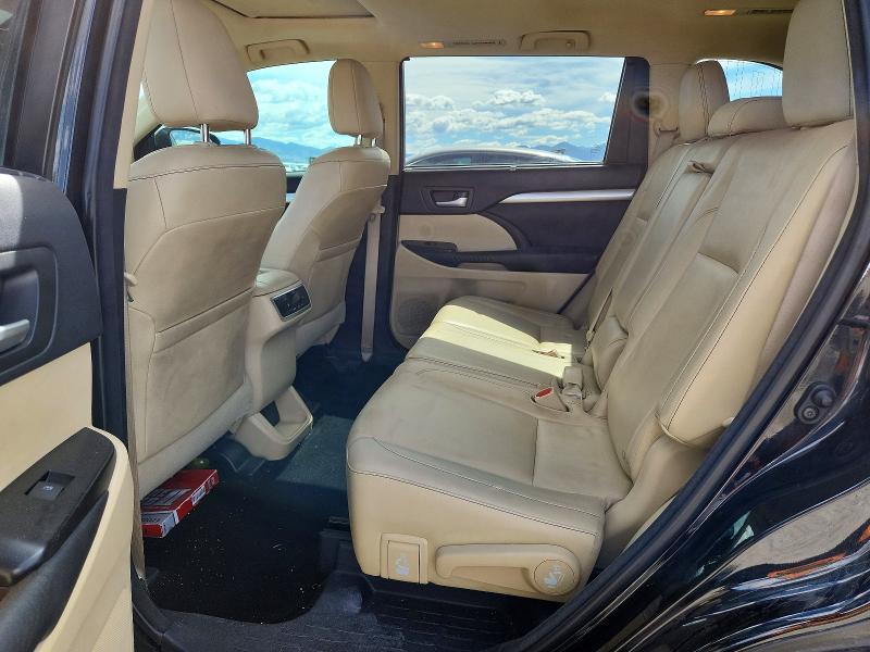 Продажа на аукционе авто 2014 Toyota Highlander, vin: 5TDJKRFH6ES061857, номер лота: 59008696