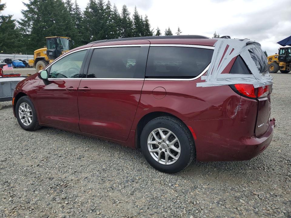 59128826 :رقم المزاد ، 2C4RC1DG2MR509188 vin ، 2021 Chrysler Voyager مزاد بيع