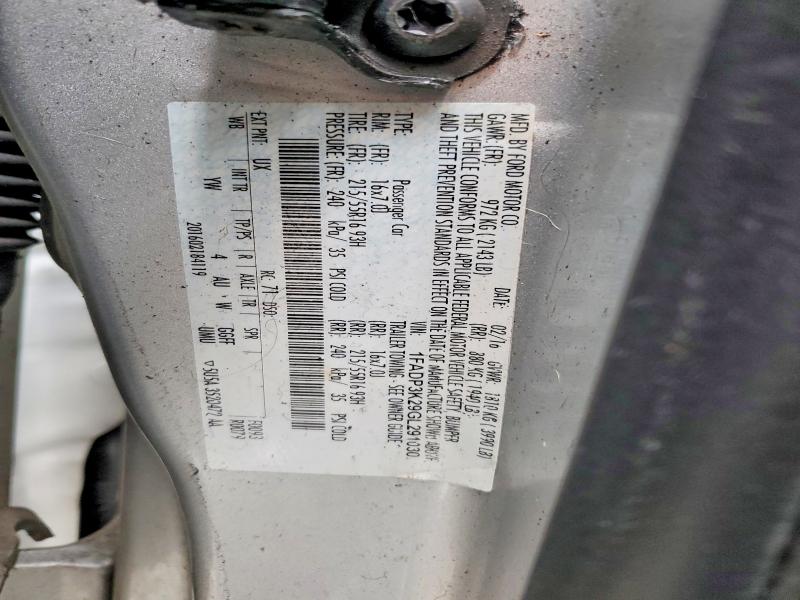 Продаж на аукціоні авто 2016 Ford Focus, vin: 1FADP3K29GL291030, номер лоту: 57300586