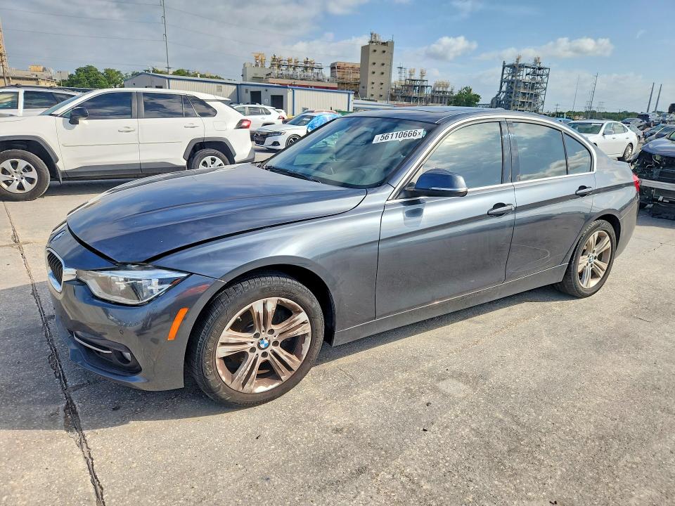 2018 Bmw 330 მანქანა იყიდება აუქციონზე, vin: WBA8B9G5XJNU57791, აუქციონის ნომერი: 56110666