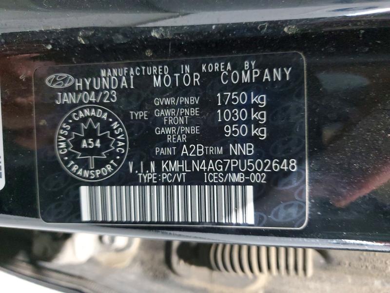 Aukcja sprzedaży 2023 Hyundai Elantra, vin: KMHLN4AG7PU502648, numer aukcji: 58313356