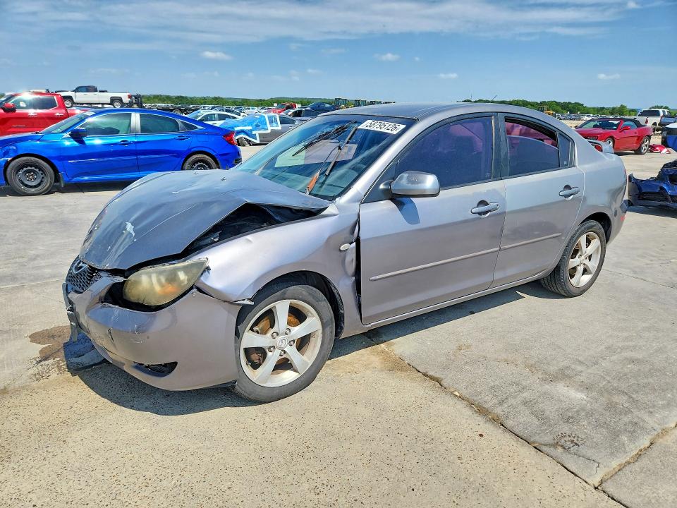 2005 Mazda 3 მანქანა იყიდება აუქციონზე, vin: JM1BK12F651275562, აუქციონის ნომერი: 58795126