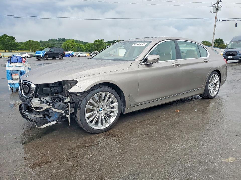 Продаж на аукціоні авто 2017 Bmw 750, vin: WBA7F2C52HG421878, номер лоту: 58091646