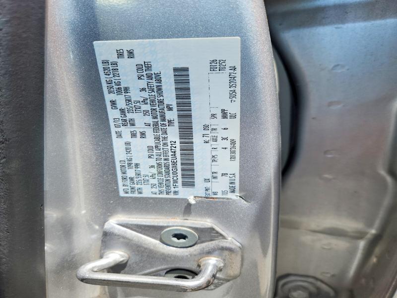 58138096 :رقم المزاد ، 1FMCU0GX6EUA47212 vin ، 2014 Ford Escape مزاد بيع